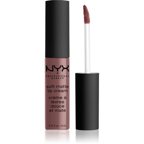 Soft Matte Lip Cream barra de labios líquida fórmula ligera tono 38 Toulouse 8 ml - NYX Professional Makeup - Modalova