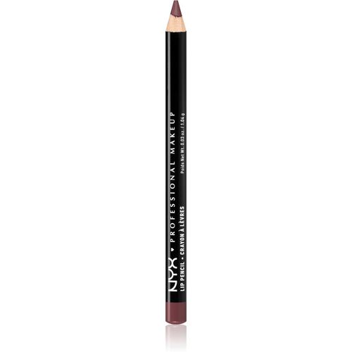 Slim Lip Pencil Präziser Konturenstift für die Lippen Farbton 809 Mahogany 1 g - NYX Professional Makeup - Modalova