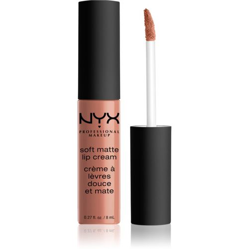 Soft Matte Lip Cream rossetto liquido leggero matte colore 09 Abu Dhabi 8 ml - NYX Professional Makeup - Modalova