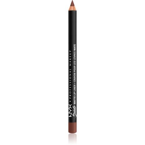 Suede Matte Lip Liner Mattierender Konturenstift für die Lippen Farbton 44 Leon 1 g - NYX Professional Makeup - Modalova