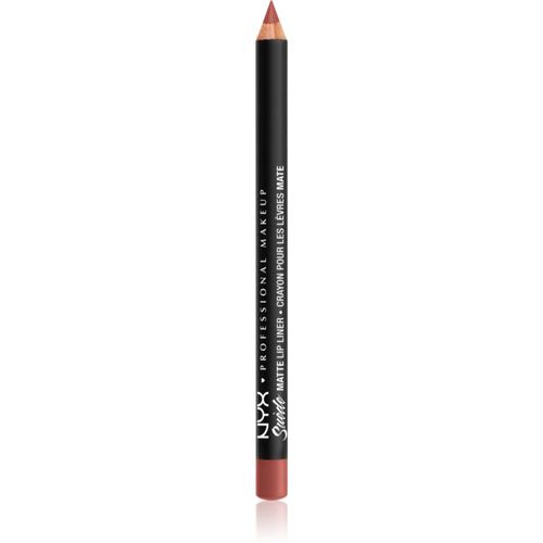 Suede Matte Lip Liner lápiz de labios mate tono 47 Kyoto 1 g - NYX Professional Makeup - Modalova