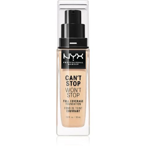 Can't Stop Won't Stop Full Coverage Foundation base de cobertura total tono 06 Vanilla 30 ml - NYX Professional Makeup - Modalova