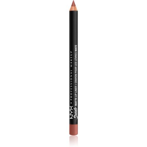 Suede Matte Lip Liner lápiz de labios mate tono 52 Free Spirit 1 g - NYX Professional Makeup - Modalova