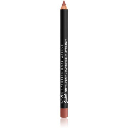 Suede Matte Lip Liner matita labbra matte colore 52 Free Spirit 1 g - NYX Professional Makeup - Modalova