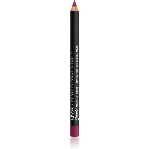 Suede Matte Lip Liner lápiz de labios mate tono 58 Girl, Bye 1 g - NYX Professional Makeup - Modalova