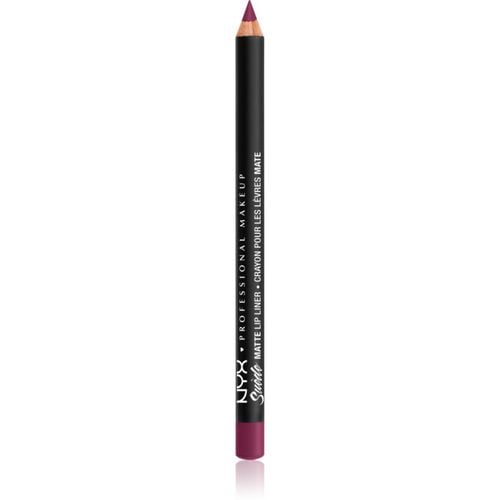 Suede Matte Lip Liner Mattierender Konturenstift für die Lippen Farbton 58 Girl, Bye 1 g - NYX Professional Makeup - Modalova