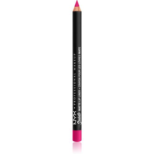 Suede Matte Lip Liner lápiz de labios mate tono 60 Clinger 1 g - NYX Professional Makeup - Modalova