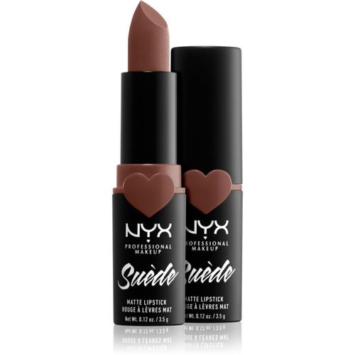 Suede Matte Lipstick barra de labios matificante tono 04 Free Spirit 3.5 g - NYX Professional Makeup - Modalova