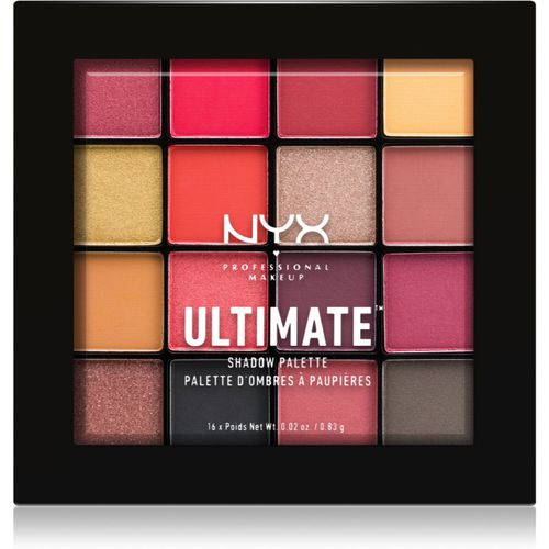 Ultimate Shadow Palette paleta de sombras de ojos tono Phoenix 16 x 0.83 g - NYX Professional Makeup - Modalova