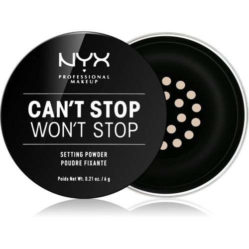 Can't Stop Won't Stop cipria in polvere colore 01 Light 6 g - NYX Professional Makeup - Modalova