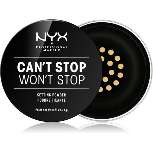 Can't Stop Won't Stop cipria in polvere colore 06 Banana 6 g - NYX Professional Makeup - Modalova