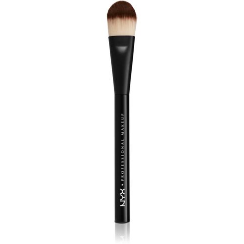 Pro Brush brocha plana para aplicar la base de maquillaje 1 ud - NYX Professional Makeup - Modalova