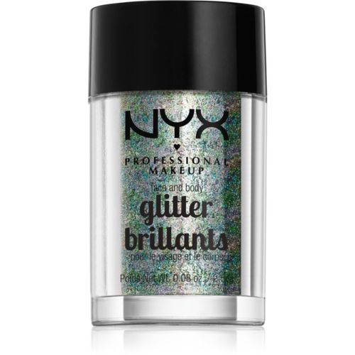 Face & Body Glitter Brillants Glitter für Körper und Gesicht Farbton 06 Crystal 2.5 g - NYX Professional Makeup - Modalova