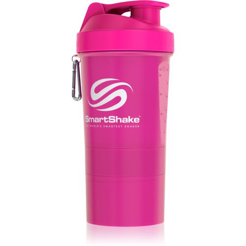 Original coctelera deportiva grande Neon Pink 1000 ml - Smartshake - Modalova