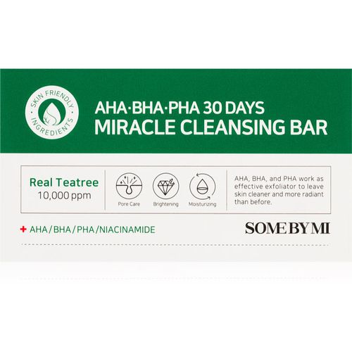 AHA∙BHA∙PHA 30 Days Miracle sapone detergente idratante per pelli grasse e problematiche 106 g - Some By Mi - Modalova