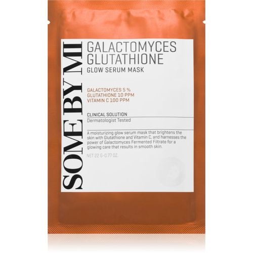 Galactomyces Glutathione Glow Serum Mask Aufhellende Tuchmaske für empfindliche trockene Haut 22 g - Some By Mi - Modalova