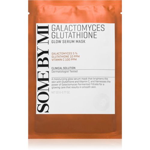 Galactomyces Glutathione Glow Serum Mask mascarilla iluminadora en forma de hoja para pieles sensibles y secas 22 g - Some By Mi - Modalova