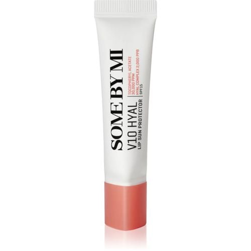 V10 Hyal Lip Protector schützendes Lippenbalsam SPF 15 Farbton Rosy 7 ml - Some By Mi - Modalova