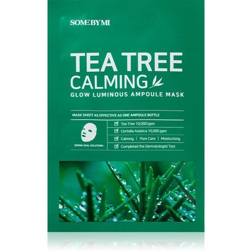 Glow Luminous Tea Tree Calming Beruhigende Tuchmaske für unreine Haut 25 g - Some By Mi - Modalova