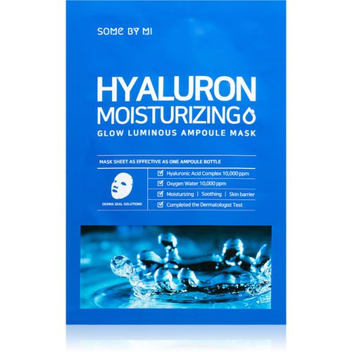 Glow Luminous Hyaluron Moisturizing mascarilla hidratante en forma de hoja con ácido hialurónico 25 g - Some By Mi - Modalova