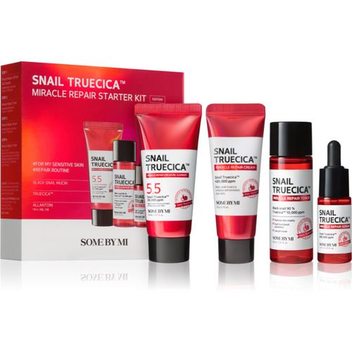 Snail Truecica Miracle Repair lote de regalo (para pieles sensibles con tendencia acnéica) - Some By Mi - Modalova