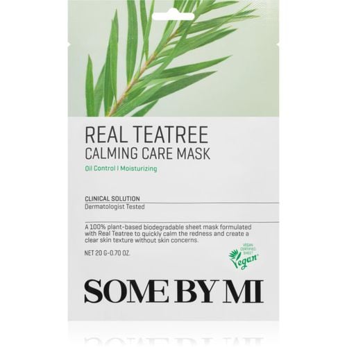 Clinical Solution Teatree Calming Care Mask Beruhigende Tuchmaske für problematische Haut, Akne 20 g - Some By Mi - Modalova