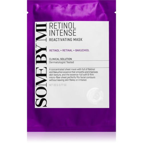 Retinol Intense Reactivating Mask Anti-Falten-Tuchmaske für reife Haut 22 g - Some By Mi - Modalova