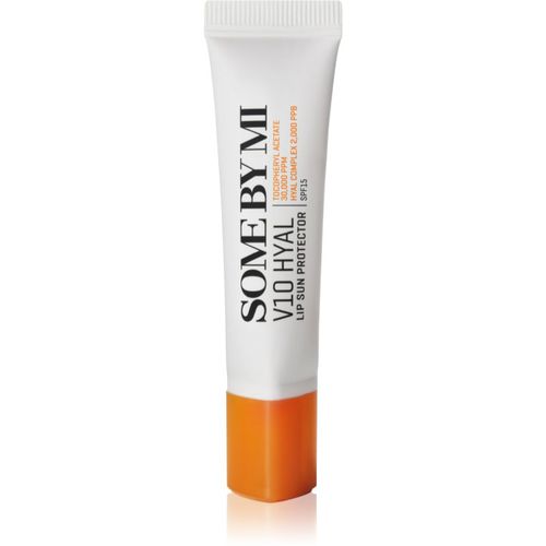 V10 Hyal Lip Protector balsamo protettivo labbra SPF 15 colore Transparent 7 ml - Some By Mi - Modalova