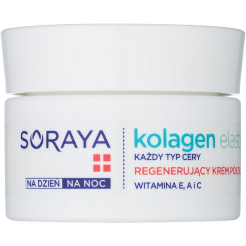 Collagen & Elastin crema facial regeneradora con vitaminas 50 ml - Soraya - Modalova