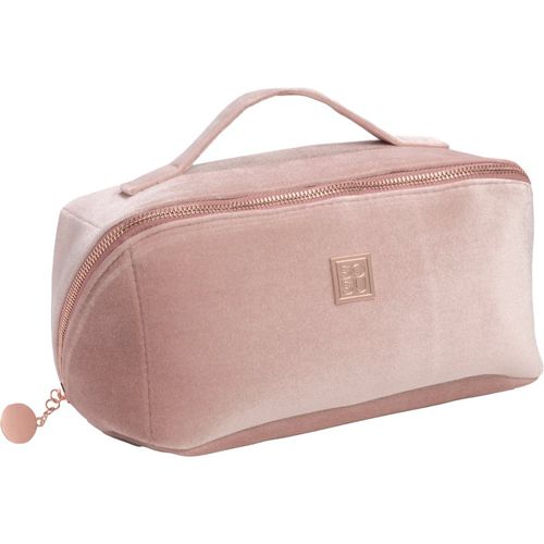 Luxury Velvet Vanity Bag borsa grande per cosmetici da donna colore Nude 1 pz - SOSU Cosmetics - Modalova