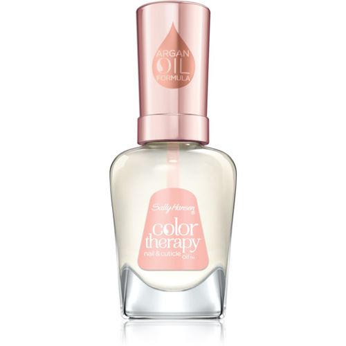 Color Therapy Nail & Cuticle Oil olio per cuticole e unghie sane con olio di argan 14,7 ml - Sally Hansen - Modalova