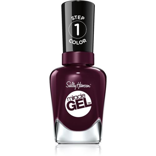 Miracle Gel™ esmalte para uñas en gel sin usar lámpara UV/LED tono 492 Cabernet With Bae 14,7 ml - Sally Hansen - Modalova