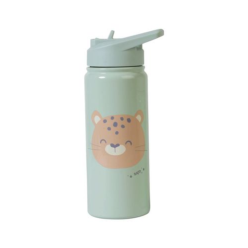 Thermos Bottle with Straw termo con pajita Mint 500 ml - Saro Baby - Modalova