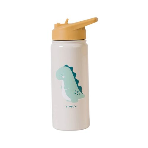 Thermos Bottle with Straw termo con pajita Sand 500 ml - Saro Baby - Modalova