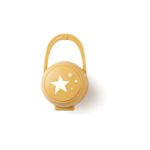 Pacifier Box Galaxy porta ciuccio Mustard 1 pz - Saro Baby - Modalova