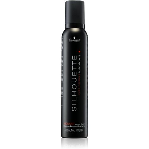 Silhouette Super Hold schiuma per capelli fissaggio forte 200 ml - Schwarzkopf Professional - Modalova