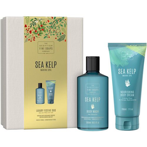 Sea Kelp Luxury Festive Duo confezione regalo (per il corpo) - Scottish Fine Soaps - Modalova