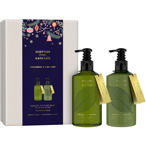 Naturals confezione regalo Coriander & Lime(per il corpo) - Scottish Fine Soaps - Modalova