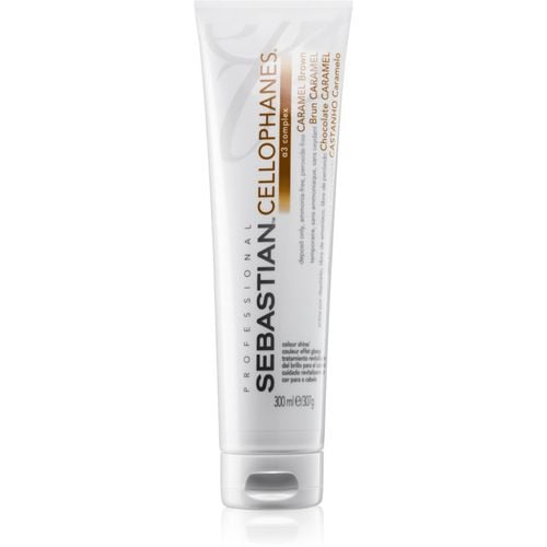 Cellophanes Mascarilla para devolver el brillo al cabello teñido Caramel Brown 300 ml - Sebastian Professional - Modalova