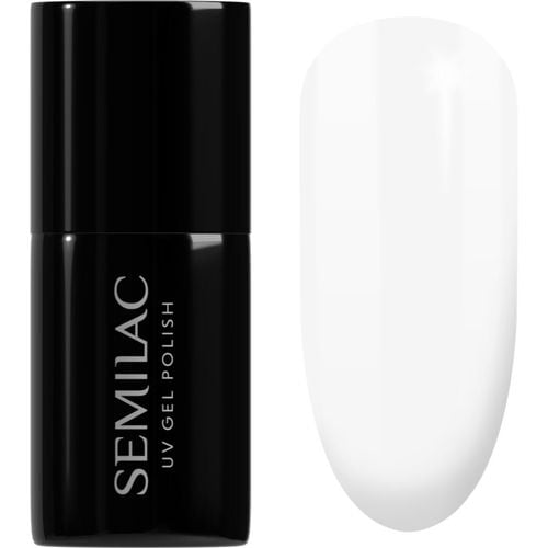 UV Hybrid Black & White gel smalto colore 001 Strong White 7 ml - Semilac - Modalova