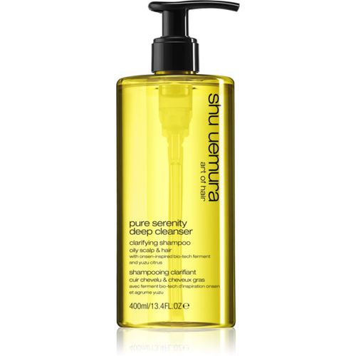 Deep Cleanser Pure Serenity champú de limpieza profunda para cabello graso y cuero cabelludo 400 ml - Shu Uemura - Modalova