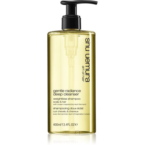 Deep Cleanser Gentle Radiance shampoo detergente delicato per capelli sani e belli 400 ml - Shu Uemura - Modalova