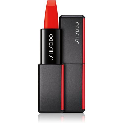 ModernMatte Powder Lipstick barra de labios en polvo matificante tono 509 Flame (Geranium) 4 g - Shiseido - Modalova