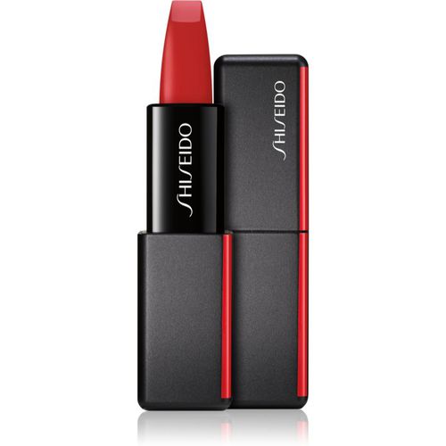 ModernMatte Powder Lipstick matter, pudriger Lippenstift Farbton 514 Hyper Red (True Red) 4 g - Shiseido - Modalova