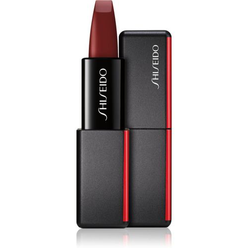 ModernMatte Powder Lipstick barra de labios en polvo matificante tono 521 Nocturnal (Brick Red) 4 g - Shiseido - Modalova