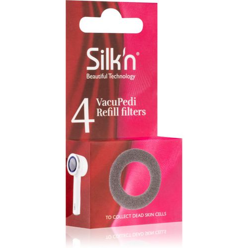 VacuPedi Refill Filters filtri di ricambio per la lima elettrica piedi 4 pz - Silk'n - Modalova