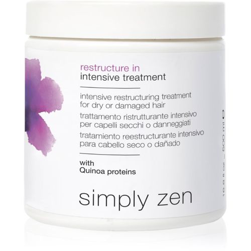 Restructure In cuidado intensivo para cabello seco y dañado 500 ml - Simply Zen - Modalova