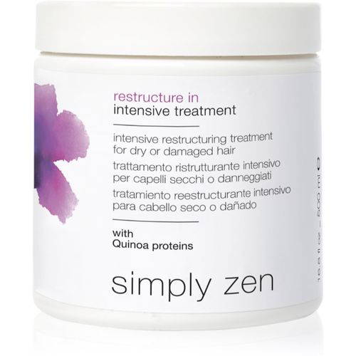 Restructure In trattamento intensivo per capelli rovinati e secchi 500 ml - Simply Zen - Modalova