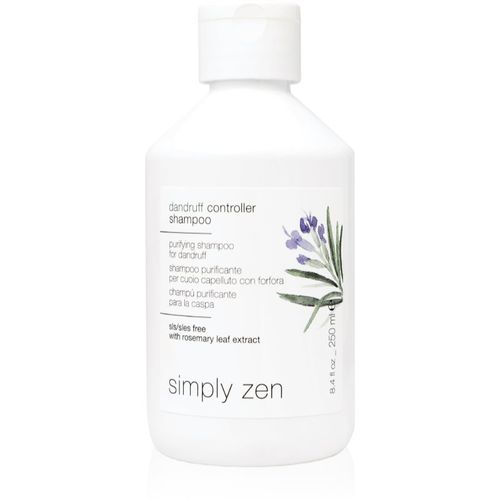 Dandruff Controller Shampoo champú limpiador anticaspa 250 ml - Simply Zen - Modalova