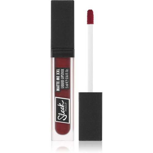 Matte Me XXL rossetto liquido matte lunga tenuta colore Left On Red 5 ml - Sleek - Modalova